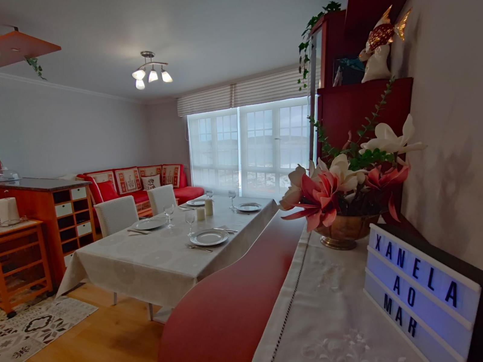 Apartamento Xanela O Mar Laxe Buitenkant foto